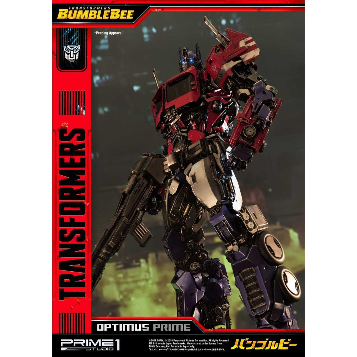 Prime 1 Studio - OPTIMUS PRIME Cybertron Edición EX - Transformers: Bumblebee