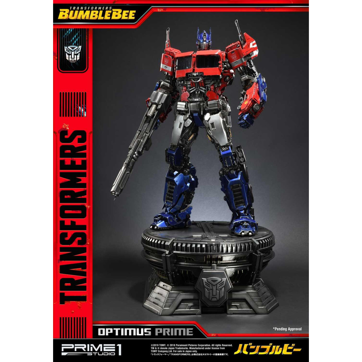 Prime 1 Studio - OPTIMUS PRIME Cybertron Edición EX - Transformers: Bumblebee
