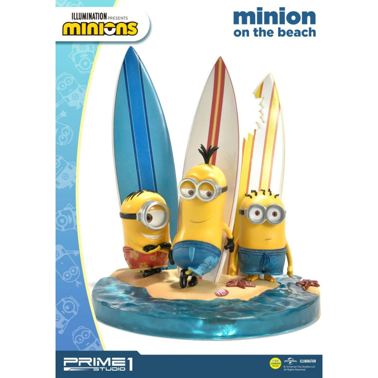 Prime 1 Studio - PCFMINI-01: Minion en la playa - Despicable Me - Minions
