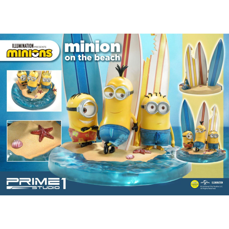 Prime 1 Studio - PCFMINI-01: Minion en la playa - Despicable Me - Minions