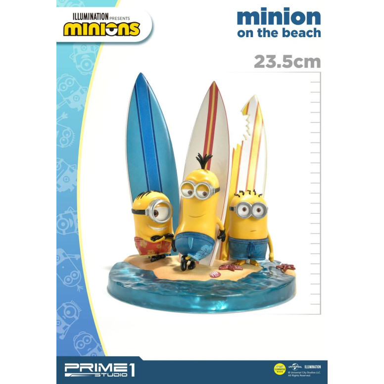 Prime 1 Studio - PCFMINI-01: Minion en la playa - Despicable Me - Minions