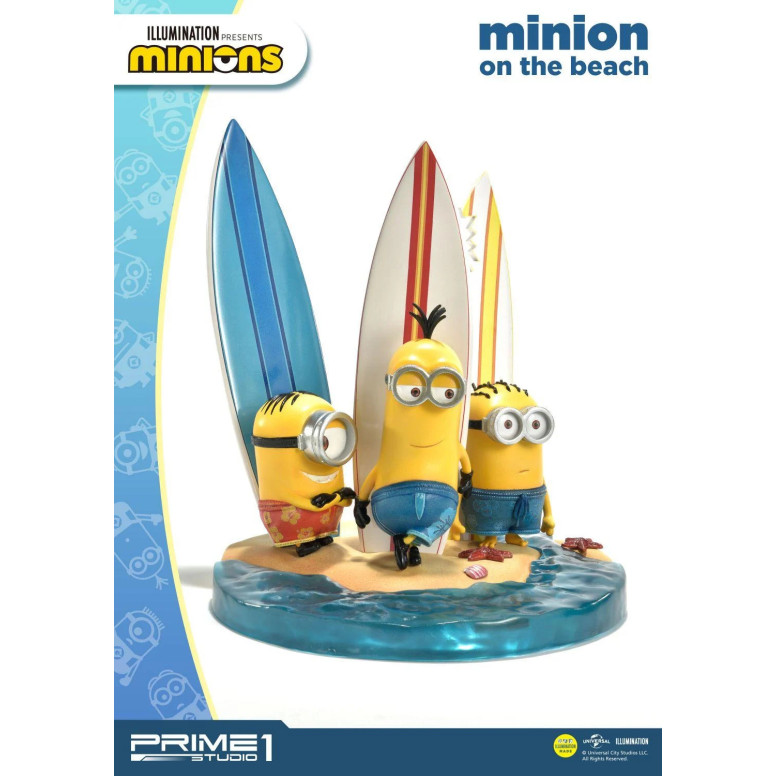 Prime 1 Studio - PCFMINI-01: Minion en la playa - Despicable Me - Minions