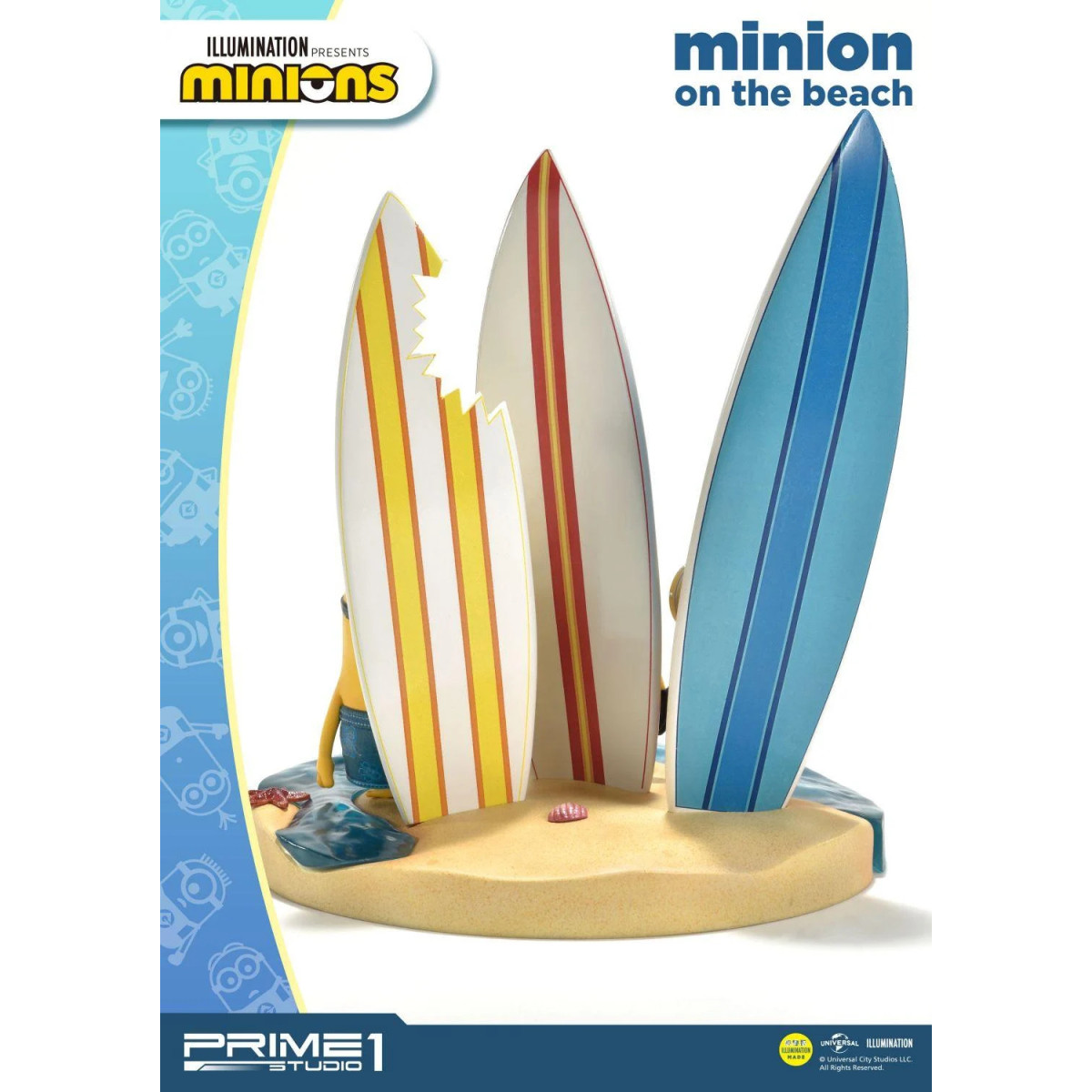 Prime 1 Studio - PCFMINI-01: Minion en la playa - Despicable Me - Minions