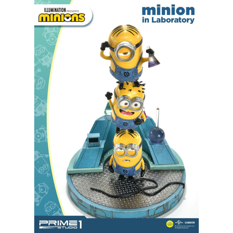 Prime 1 Studio - PCFMINI-03: Minion en el laboratorio - Despicable Me - Minions