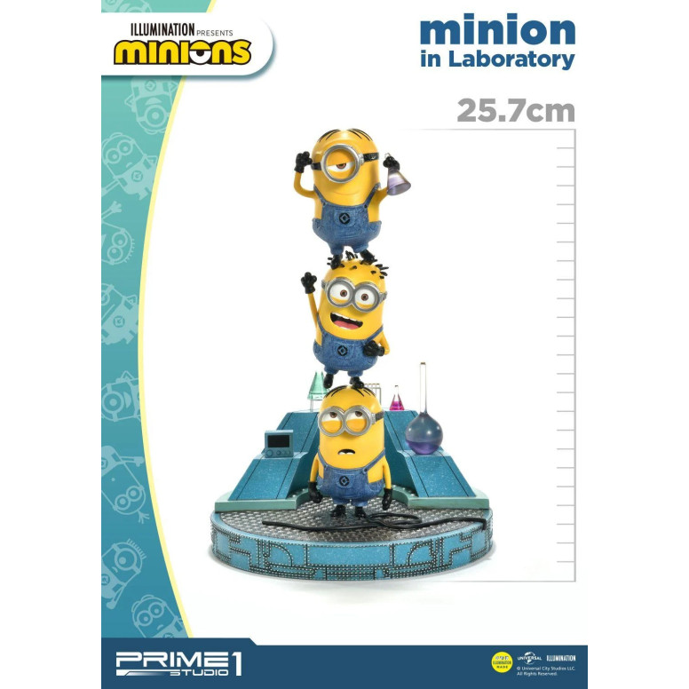 Prime 1 Studio - PCFMINI-03: Minion en el laboratorio - Despicable Me - Minions