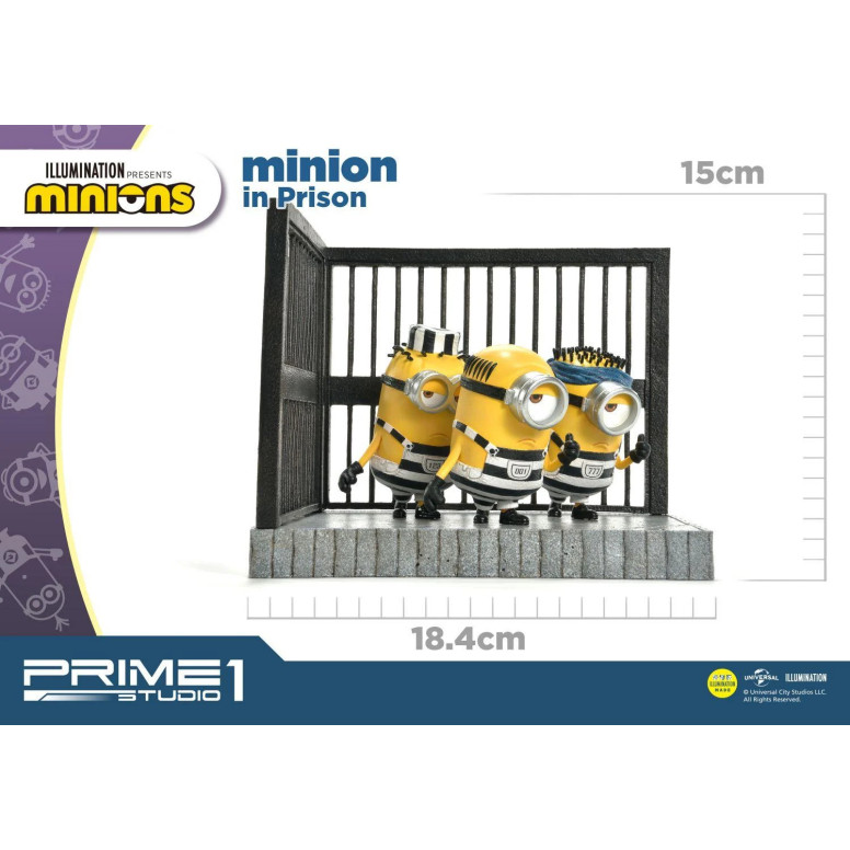 Prime 1 Studio - PCFMINI-05: Minion en prisión - Despicable Me - Minions