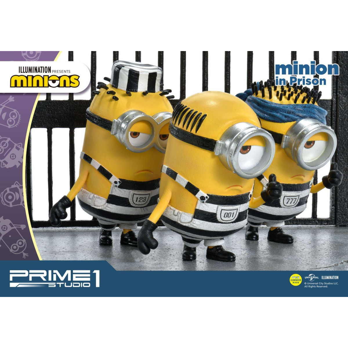 Prime 1 Studio - PCFMINI-05: Minion en prisión - Despicable Me - Minions