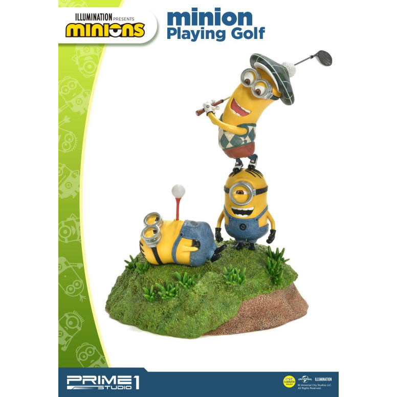 Prime 1 Studio - PCFMINI-07: Minion jugando al golf - Despicable Me - Minions