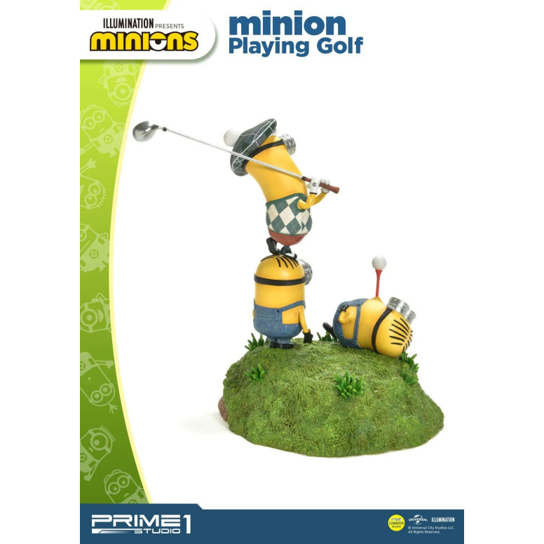 Prime 1 Studio - PCFMINI-07: Minion jugando al golf - Despicable Me - Minions