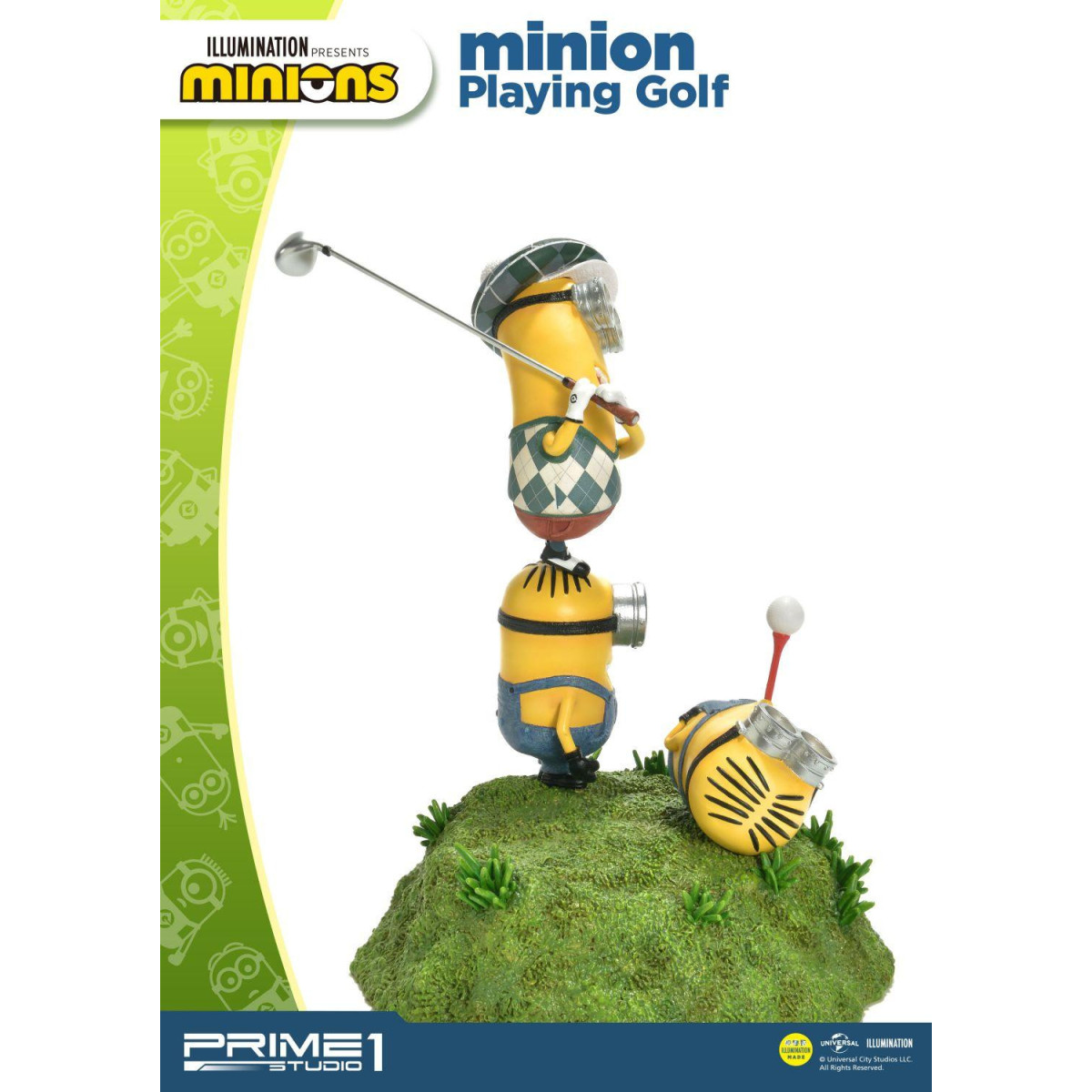 Prime 1 Studio - PCFMINI-07: Minion jugando al golf - Despicable Me - Minions