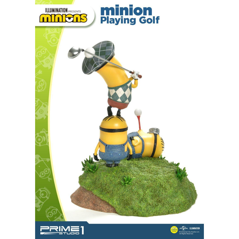 Prime 1 Studio - PCFMINI-07: Minion jugando al golf - Despicable Me - Minions