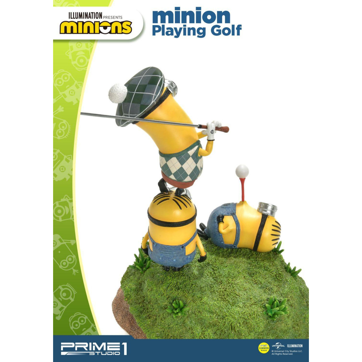 Prime 1 Studio - PCFMINI-07: Minion jugando al golf - Despicable Me - Minions