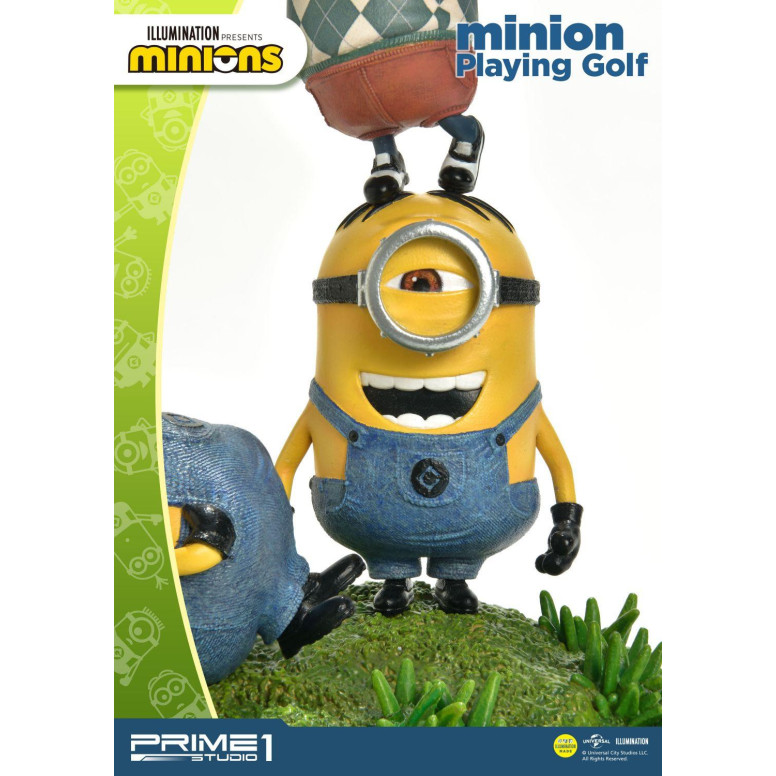 Prime 1 Studio - PCFMINI-07: Minion jugando al golf - Despicable Me - Minions