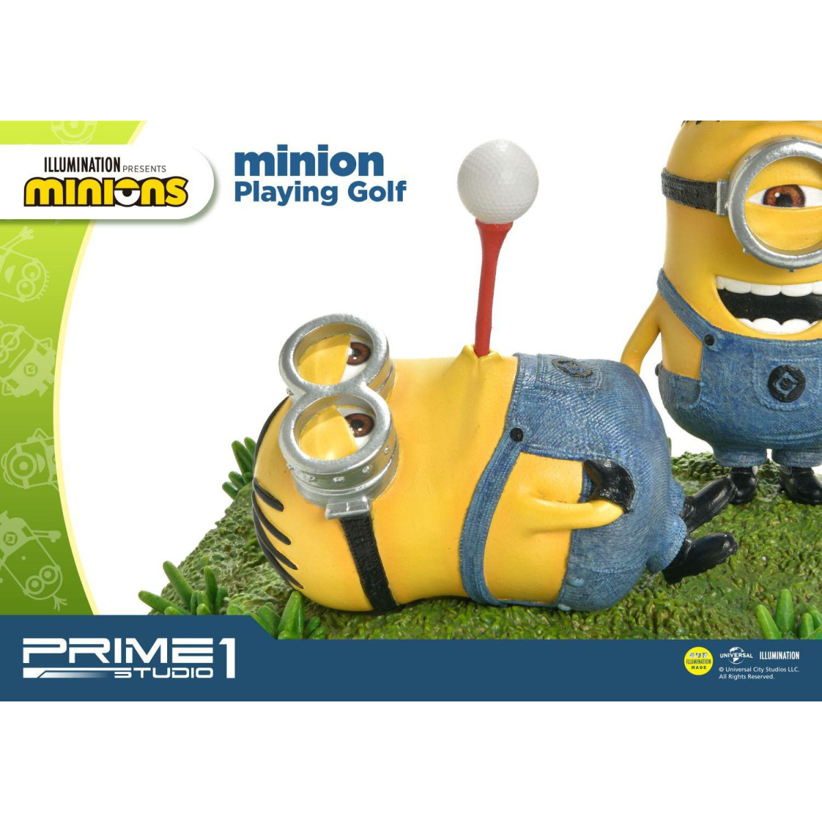 Prime 1 Studio - PCFMINI-07: Minion jugando al golf - Despicable Me - Minions