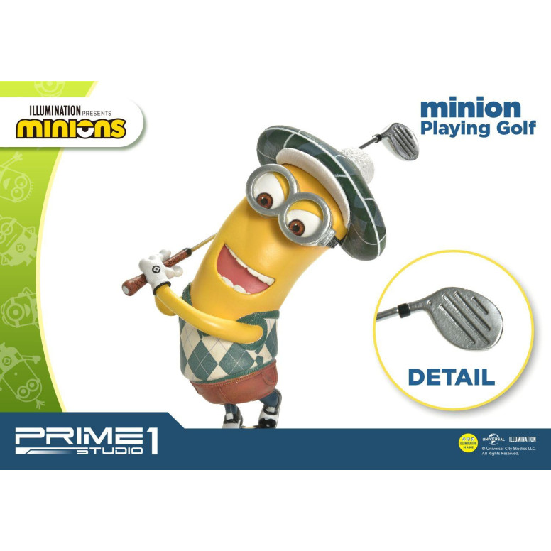 Prime 1 Studio - PCFMINI-07: Minion jugando al golf - Despicable Me - Minions