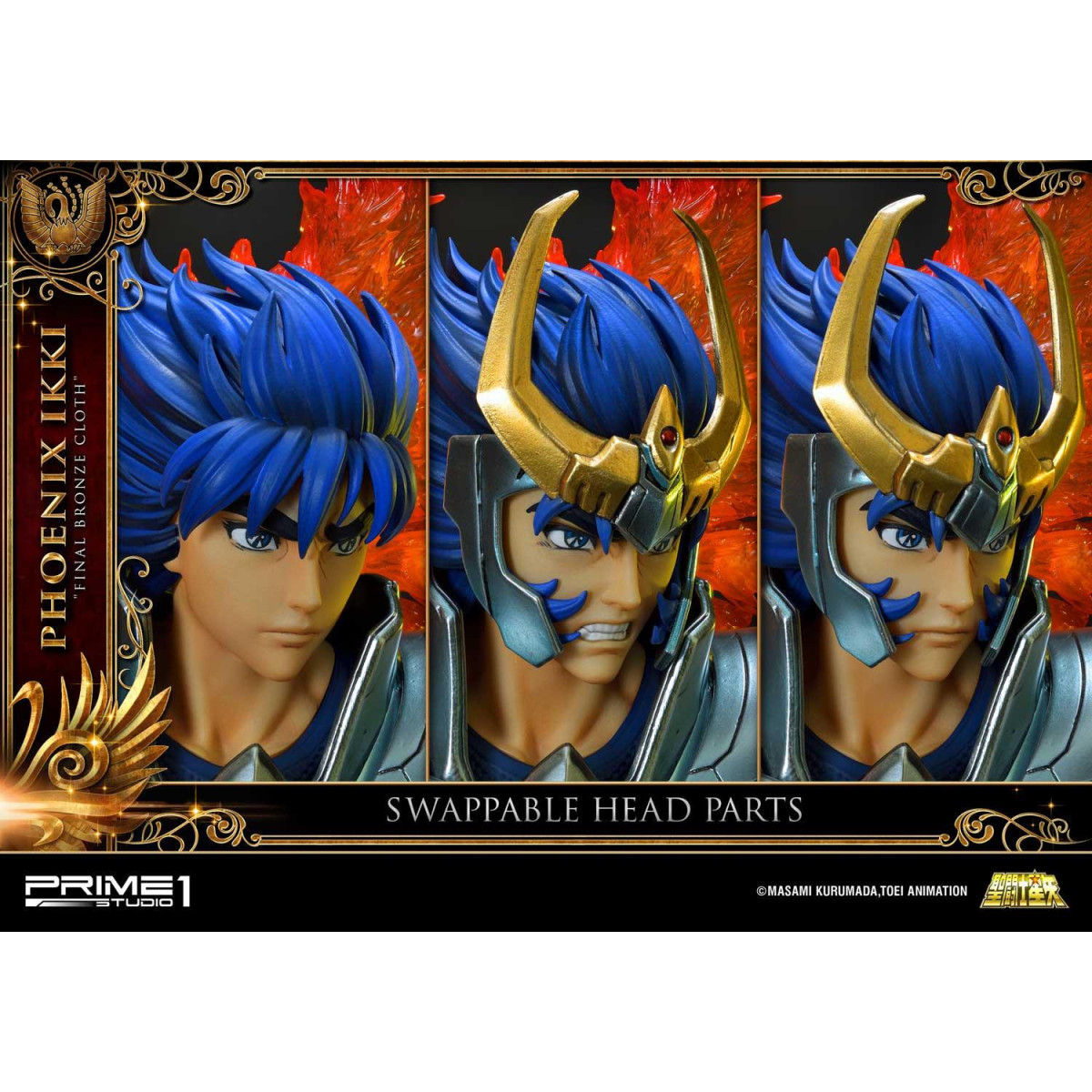 Prime 1 Studio - Phoenix Ikki "Tela de bronce final" - Saint Seiya