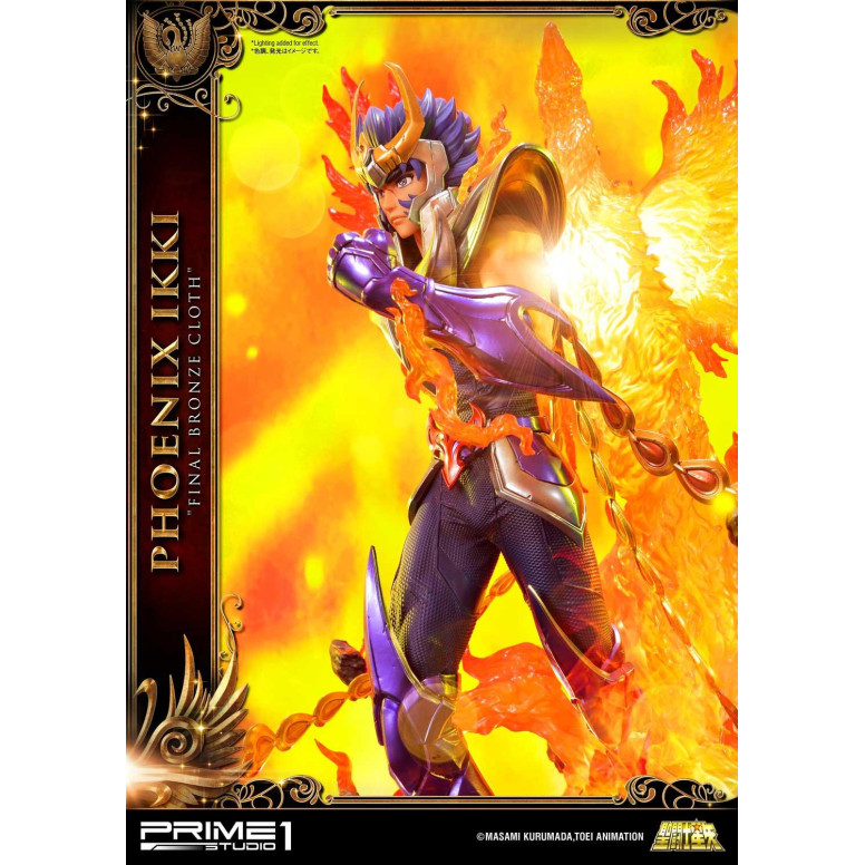 Prime 1 Studio - Phoenix Ikki "Tela de bronce final" - Saint Seiya