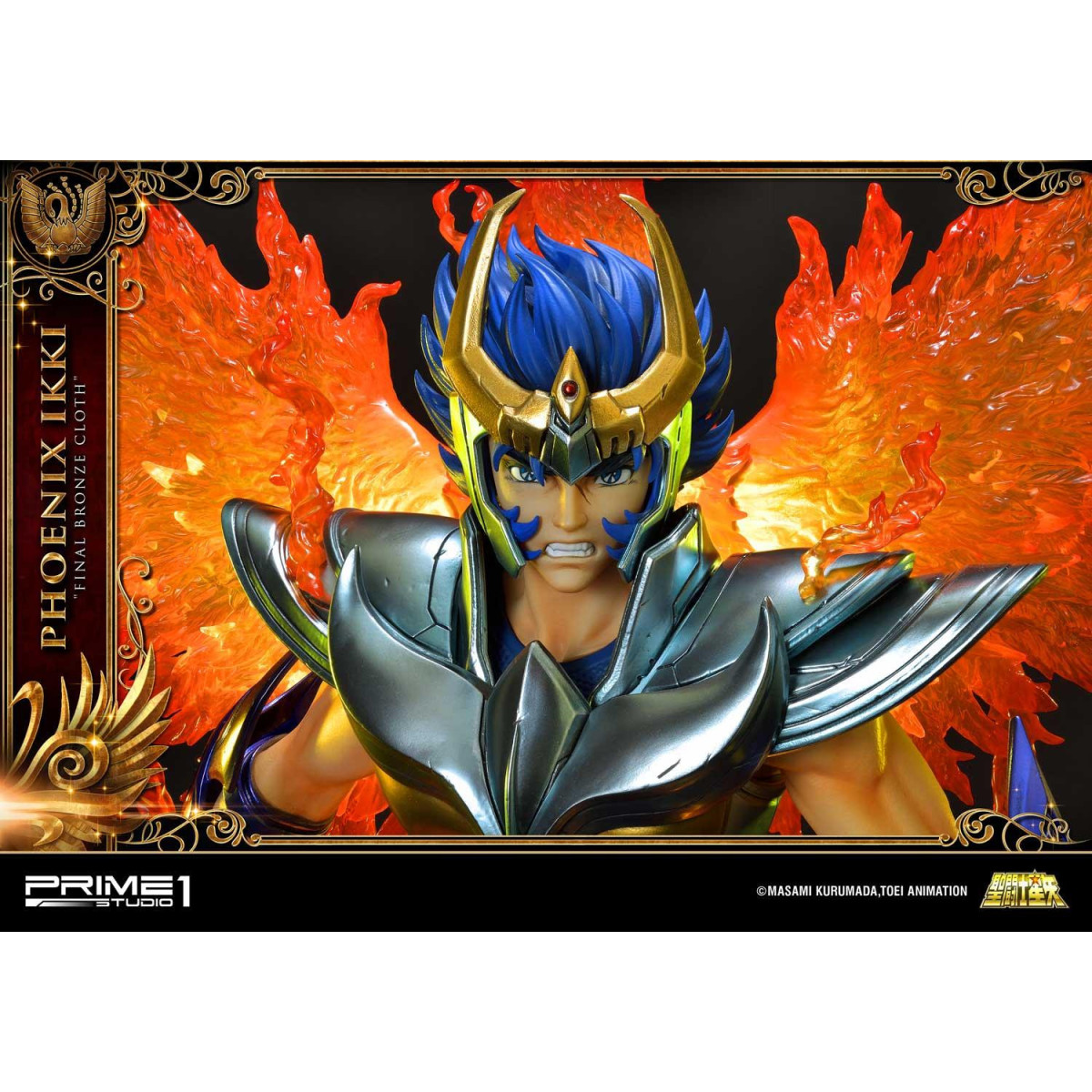 Prime 1 Studio - Phoenix Ikki "Tela de bronce final" - Saint Seiya