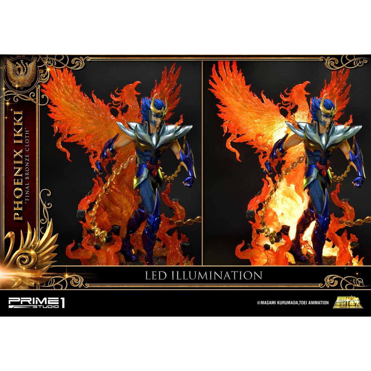 Prime 1 Studio - Phoenix Ikki "Tela de bronce final" - Saint Seiya