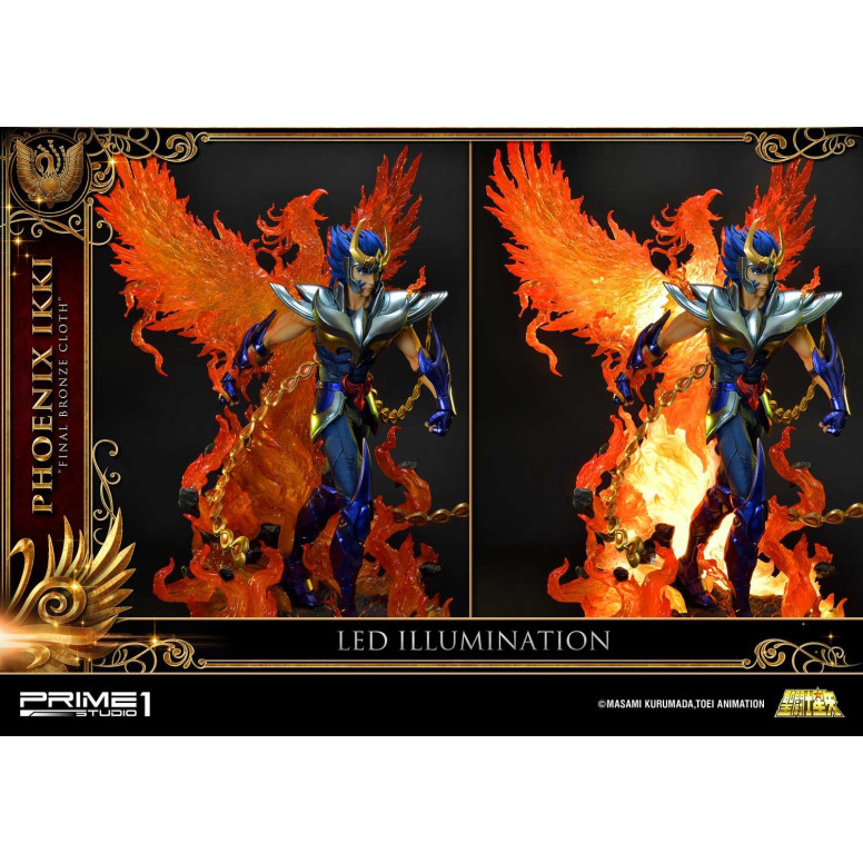 Prime 1 Studio - Phoenix Ikki "Tela de bronce final" - Saint Seiya