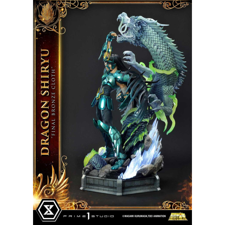 Prime 1 Studio - Dragon Shiryu "Tela de bronce final" Versión Ex - Saint Seiya