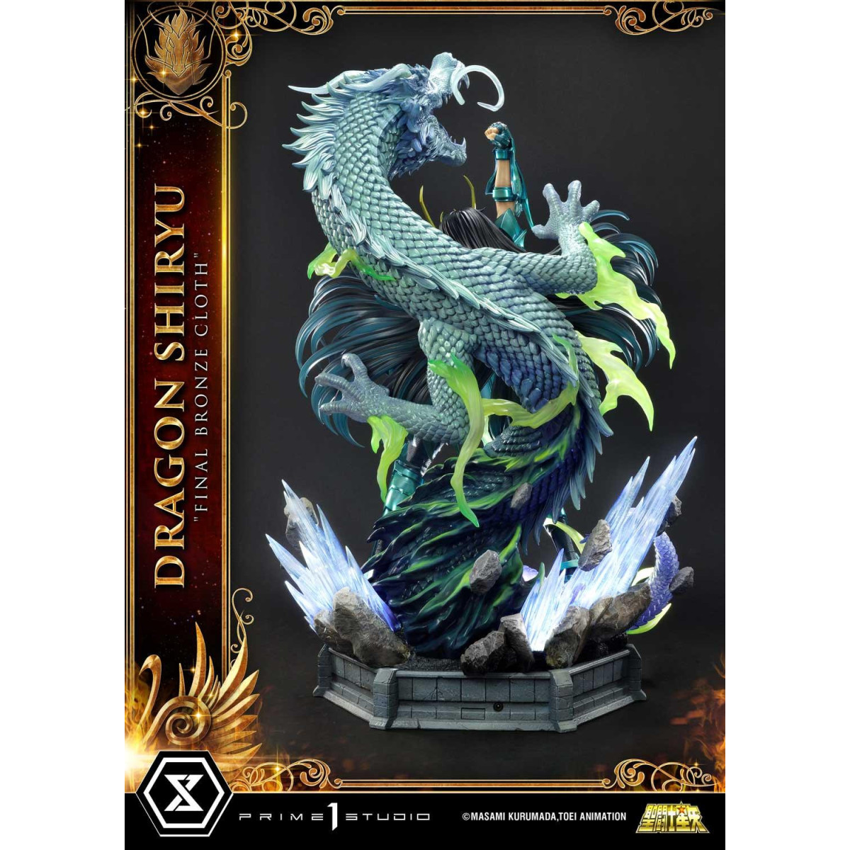 Prime 1 Studio - Dragon Shiryu "Tela de bronce final" Versión Ex - Saint Seiya
