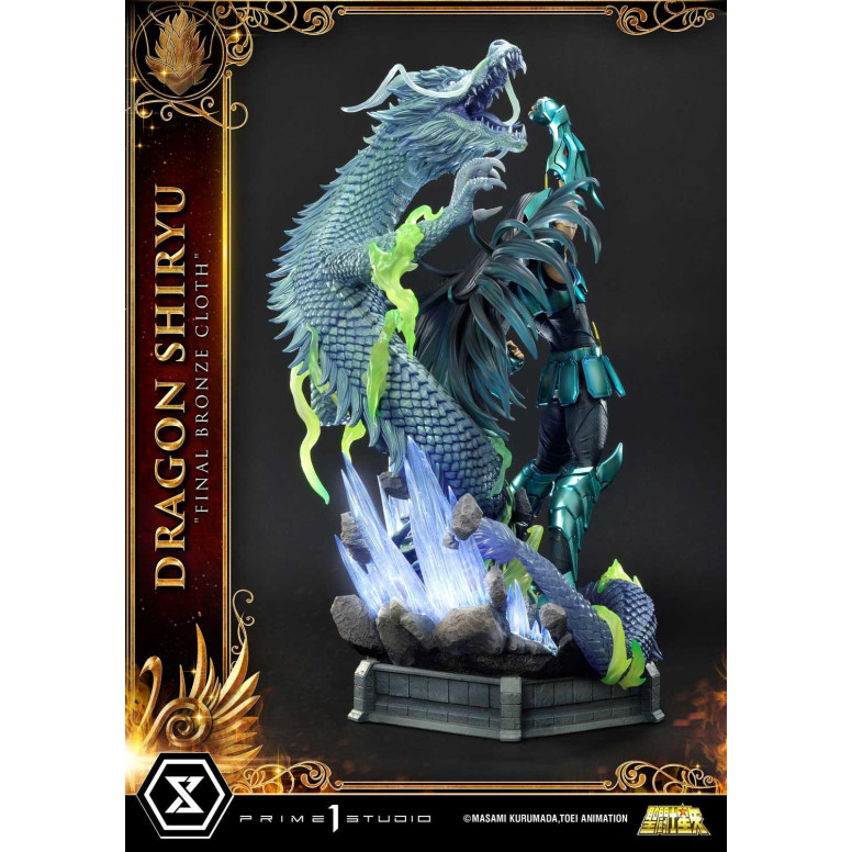 Prime 1 Studio - Dragon Shiryu "Tela de bronce final" Versión Ex - Saint Seiya