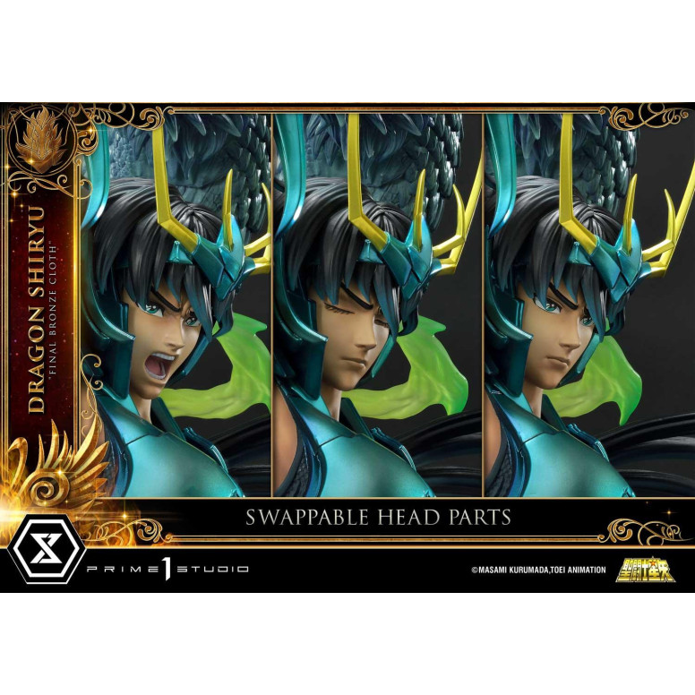 Prime 1 Studio - Dragon Shiryu "Tela de bronce final" Versión Ex - Saint Seiya