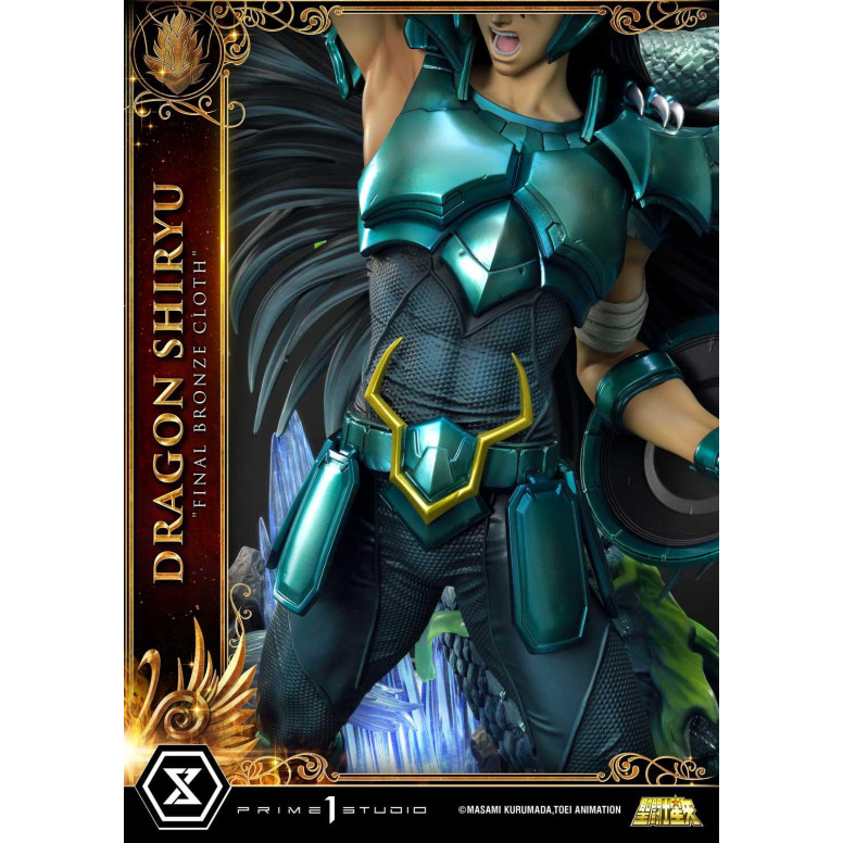 Prime 1 Studio - Dragon Shiryu "Tela de bronce final" Versión Ex - Saint Seiya