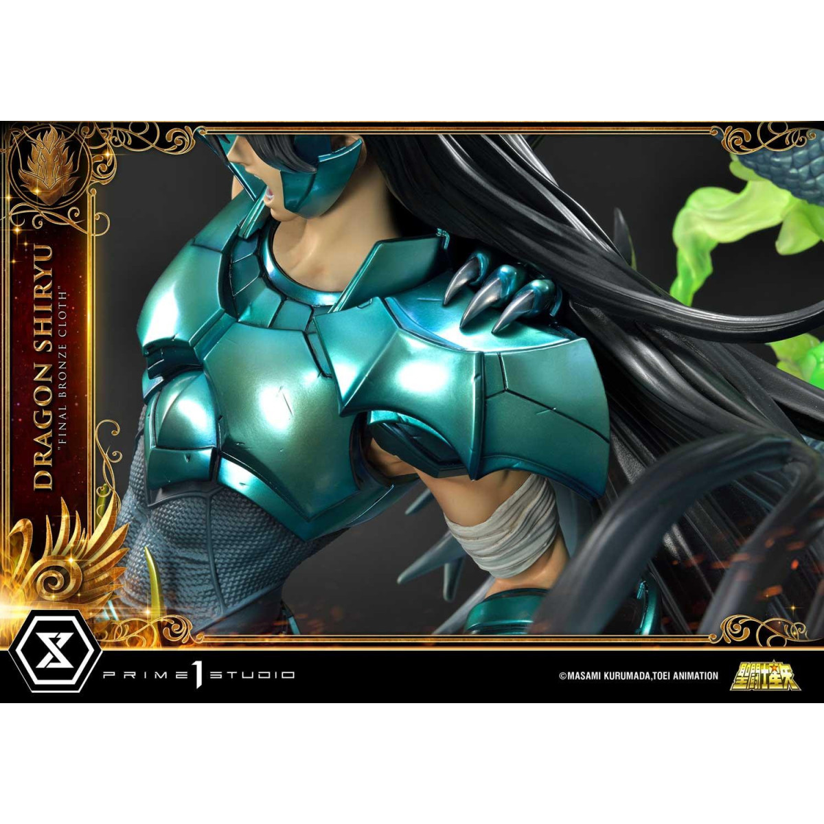 Prime 1 Studio - Dragon Shiryu "Tela de bronce final" Versión Ex - Saint Seiya