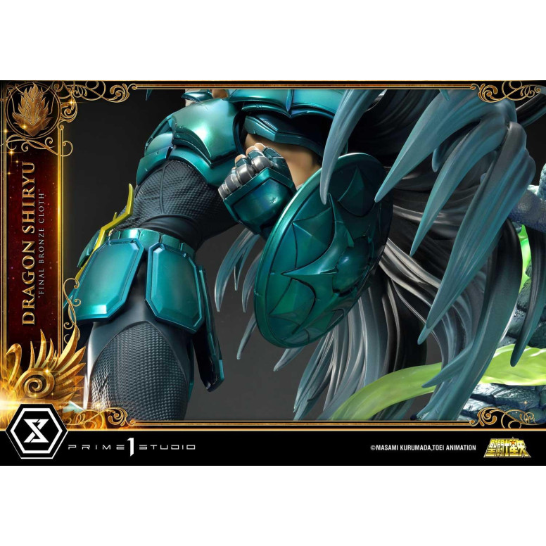 Prime 1 Studio - Dragon Shiryu "Tela de bronce final" Versión Ex - Saint Seiya