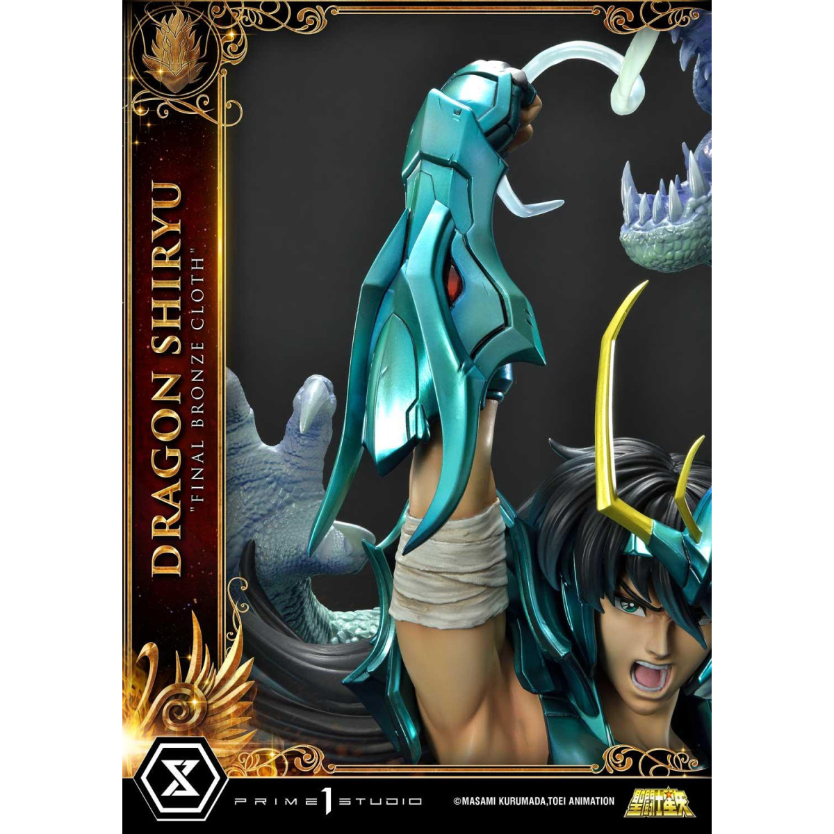 Prime 1 Studio - Dragon Shiryu "Tela de bronce final" Versión Ex - Saint Seiya