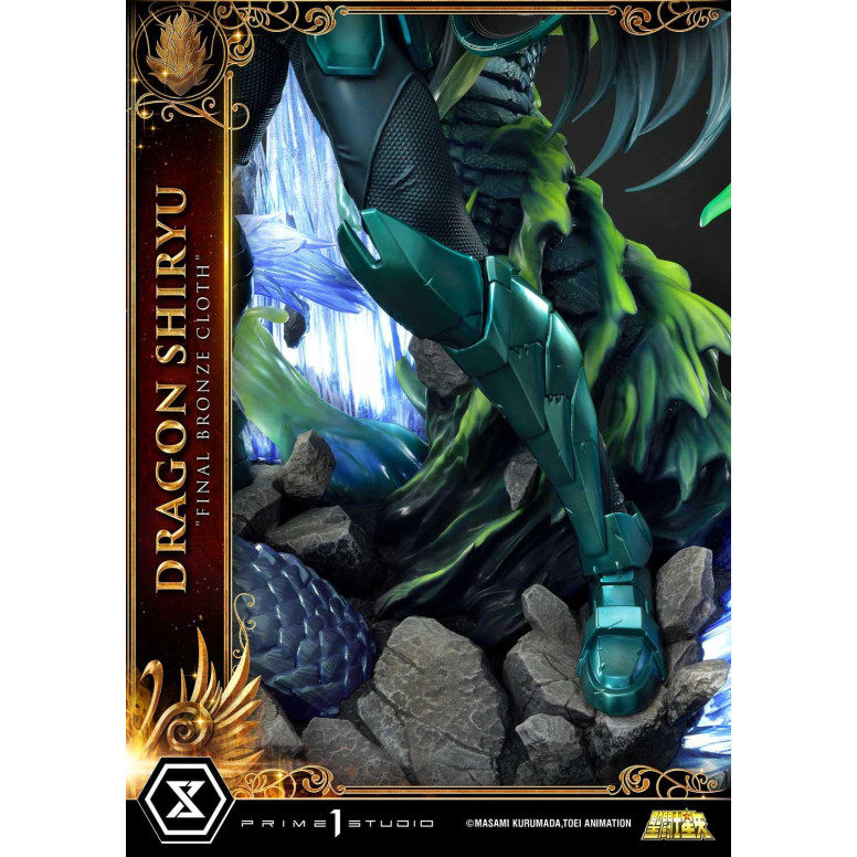 Prime 1 Studio - Dragon Shiryu "Tela de bronce final" Versión Ex - Saint Seiya