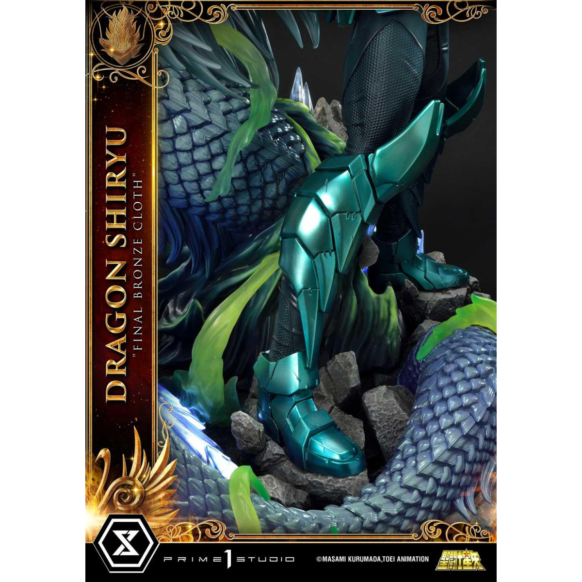 Prime 1 Studio - Dragon Shiryu "Tela de bronce final" Versión Ex - Saint Seiya