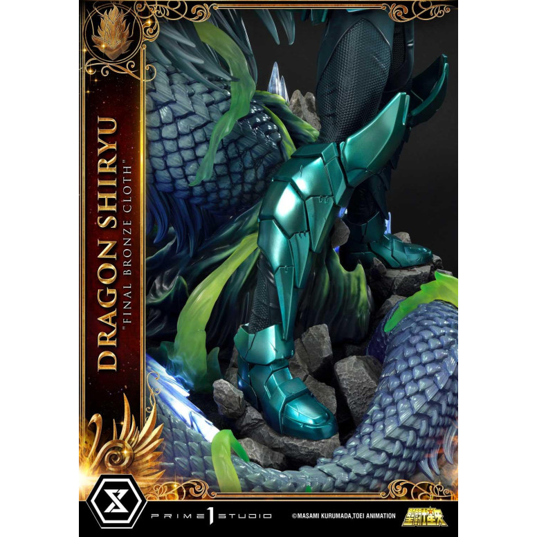 Prime 1 Studio - Dragon Shiryu "Tela de bronce final" Versión Ex - Saint Seiya