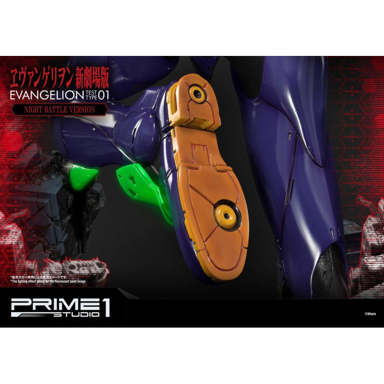 Prime 1 Studio Neon Genesis Neon Genesis Evangelion: EVA Test Type-01 Night Battle Version Ultimate Diorama Masterline series