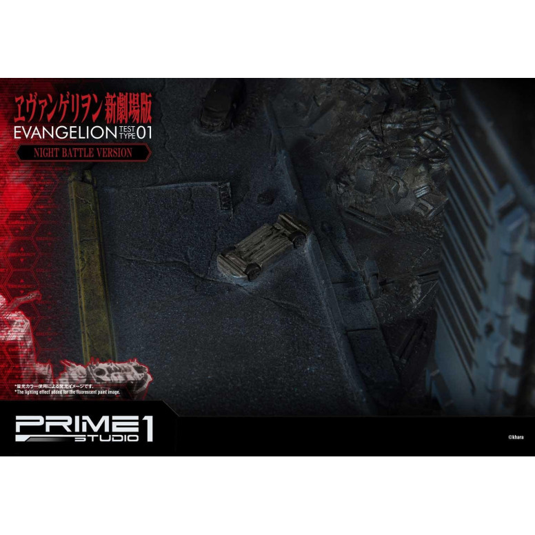 Prime 1 Studio Neon Genesis Neon Genesis Evangelion: EVA Test Type-01 Night Battle Version Ultimate Diorama Masterline series