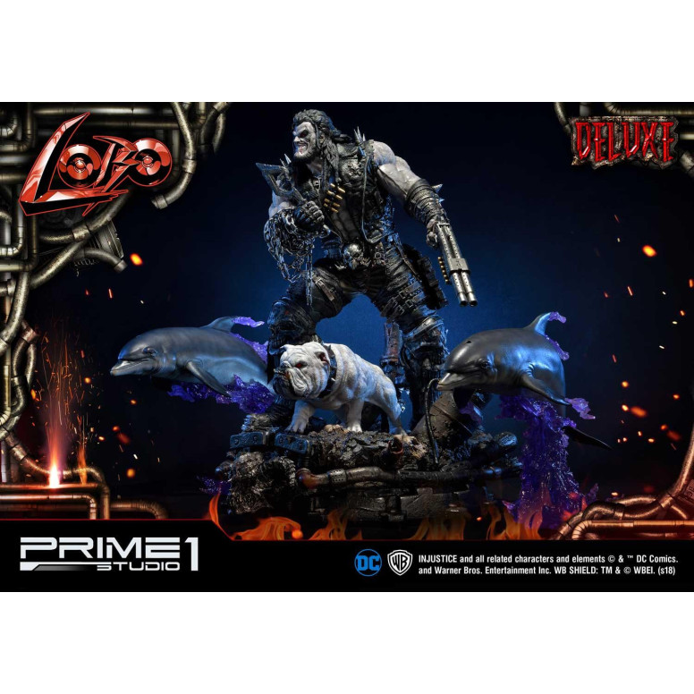 Prime One Studio - LOBO Versión Deluxe - Injustice: Gods Among Us Ultimate Museum Masterline Series 1/3
