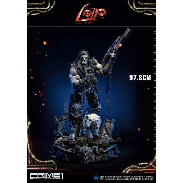Prime One Studio - LOBO Versión Deluxe - Injustice: Gods Among Us Ultimate Museum Masterline Series 1/3