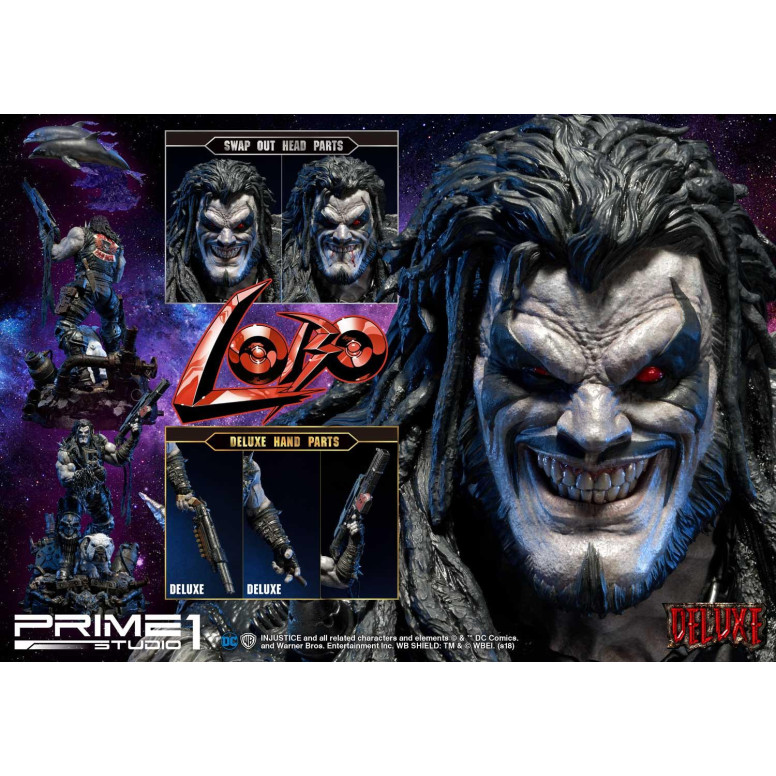 Prime One Studio - LOBO Versión Deluxe - Injustice: Gods Among Us Ultimate Museum Masterline Series 1/3