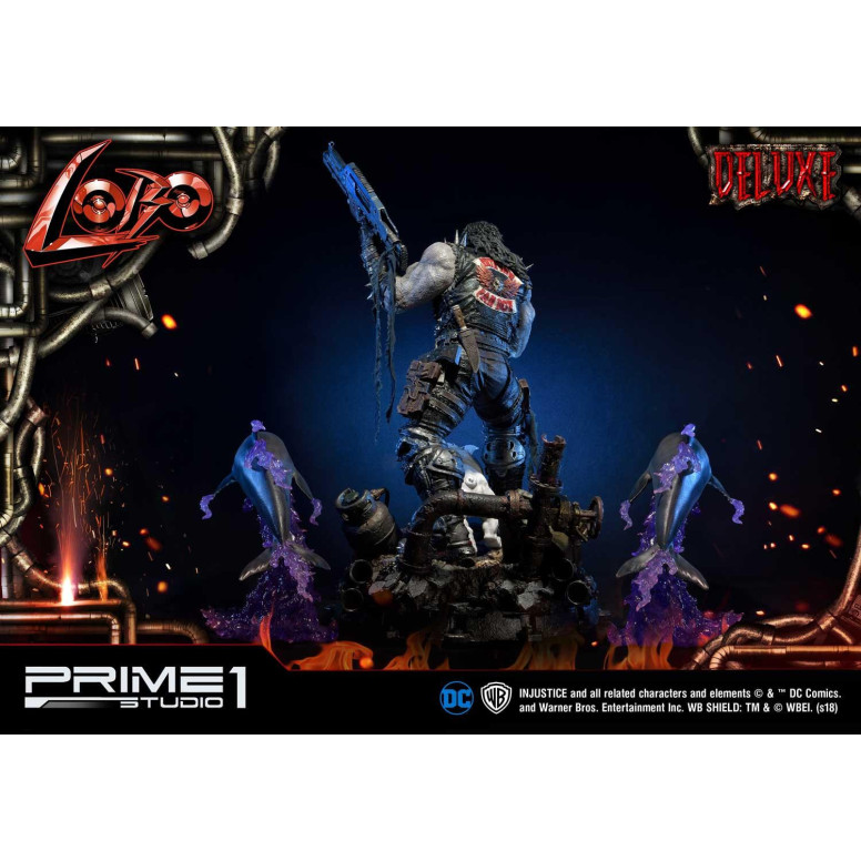 Prime One Studio - LOBO Versión Deluxe - Injustice: Gods Among Us Ultimate Museum Masterline Series 1/3