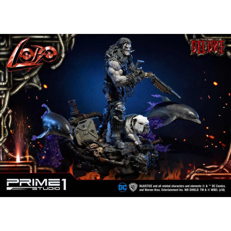 Prime One Studio - LOBO Versión Deluxe - Injustice: Gods Among Us Ultimate Museum Masterline Series 1/3
