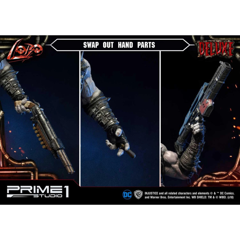 Prime One Studio - LOBO Versión Deluxe - Injustice: Gods Among Us Ultimate Museum Masterline Series 1/3