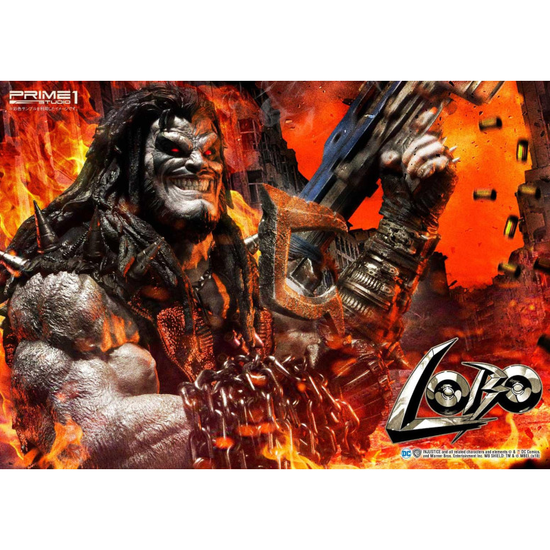 Prime One Studio - LOBO Versión Deluxe - Injustice: Gods Among Us Ultimate Museum Masterline Series 1/3