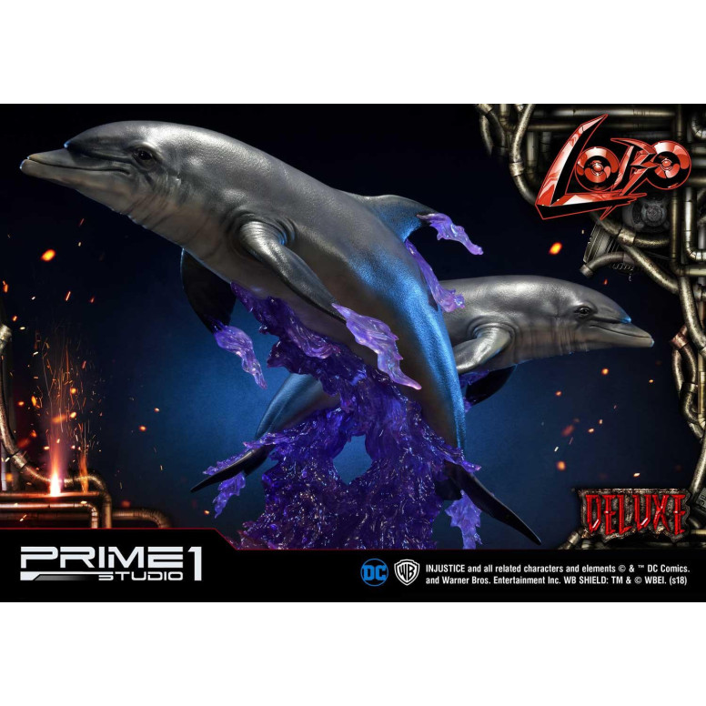 Prime One Studio - LOBO Versión Deluxe - Injustice: Gods Among Us Ultimate Museum Masterline Series 1/3