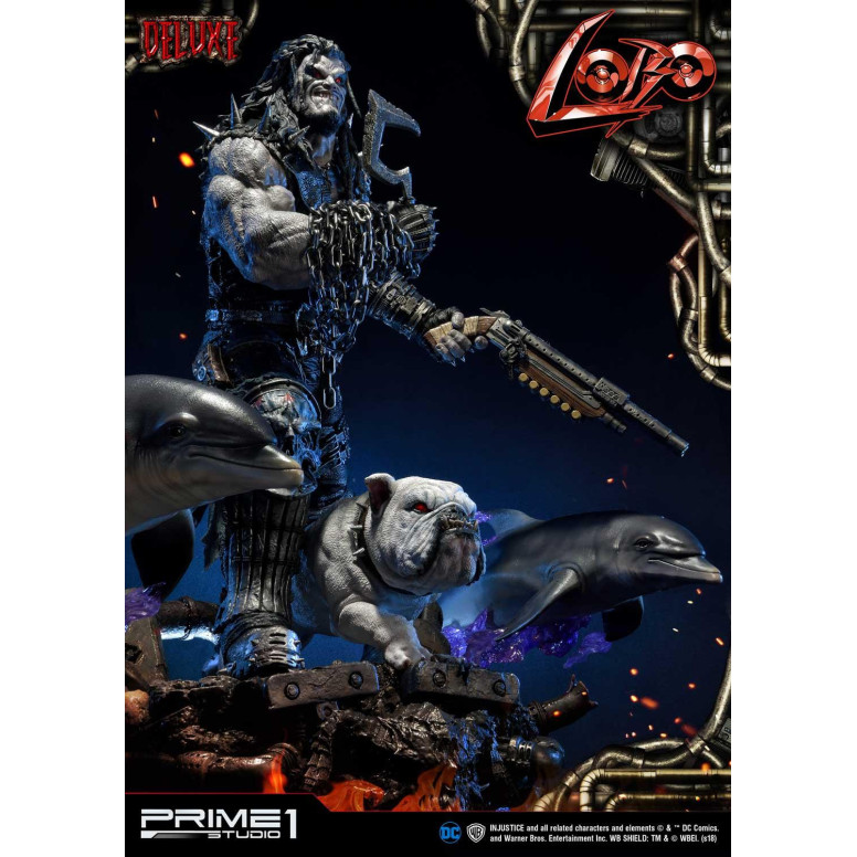 Prime One Studio - LOBO Versión Deluxe - Injustice: Gods Among Us Ultimate Museum Masterline Series 1/3