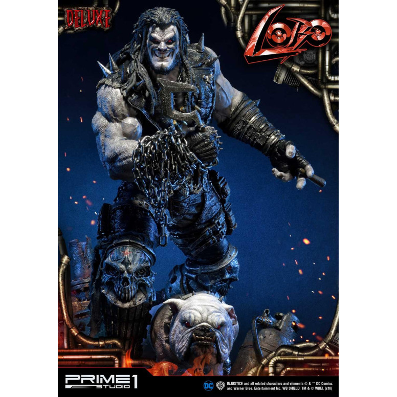 Prime One Studio - LOBO Versión Deluxe - Injustice: Gods Among Us Ultimate Museum Masterline Series 1/3