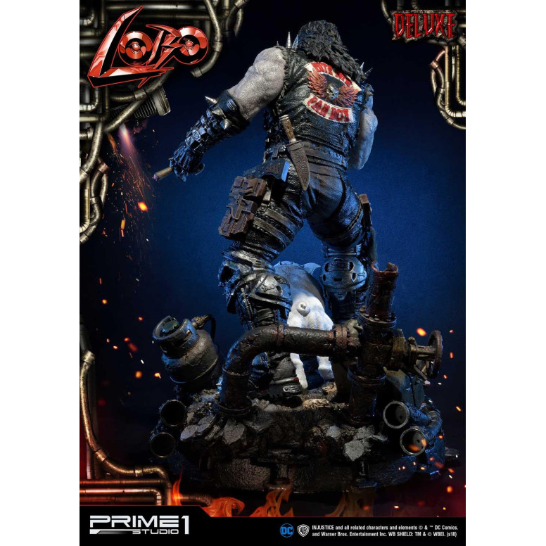 Prime One Studio - LOBO Versión Deluxe - Injustice: Gods Among Us Ultimate Museum Masterline Series 1/3