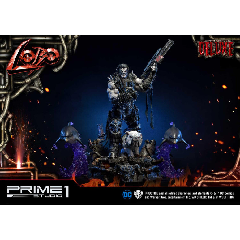 Prime One Studio - LOBO Versión Deluxe - Injustice: Gods Among Us Ultimate Museum Masterline Series 1/3