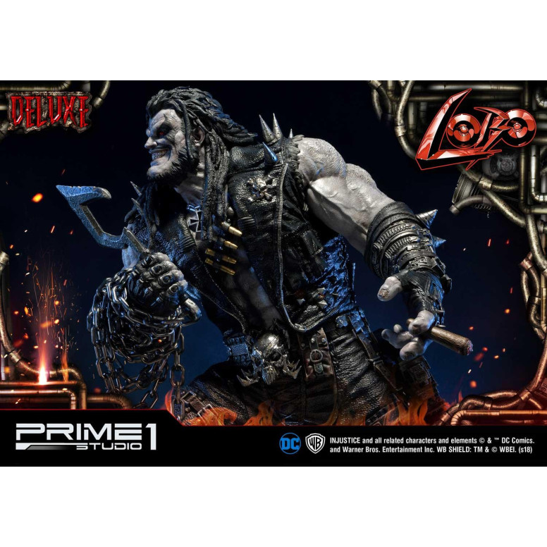 Prime One Studio - LOBO Versión Deluxe - Injustice: Gods Among Us Ultimate Museum Masterline Series 1/3